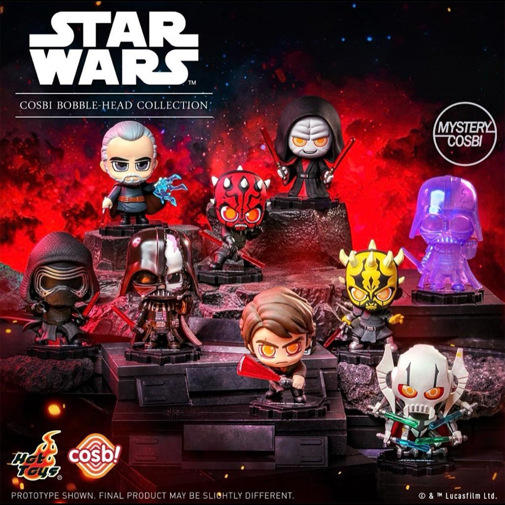 Blind Box Display (8 Stk.): Cosbi Minifiguren - Dark Side