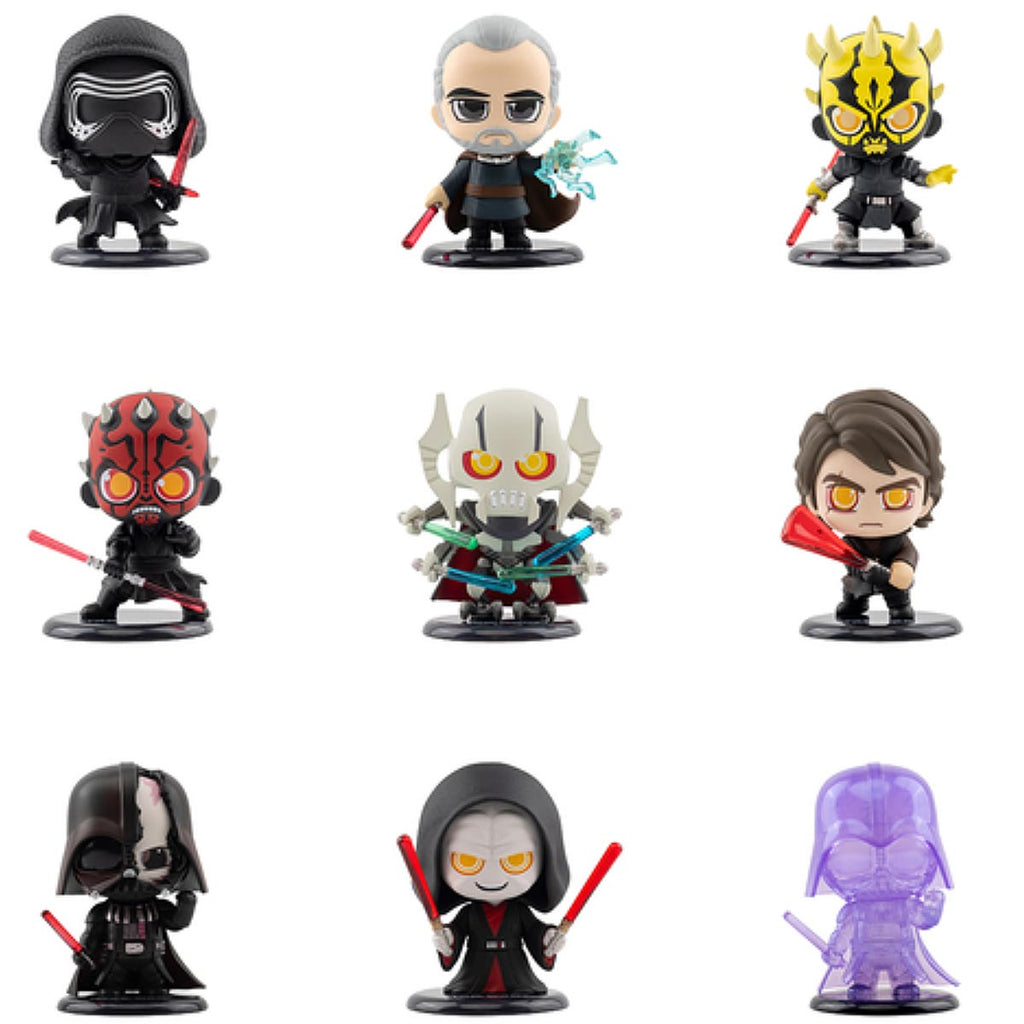 Blind Box Display (8 Stk.): Cosbi Minifiguren - Dark Side