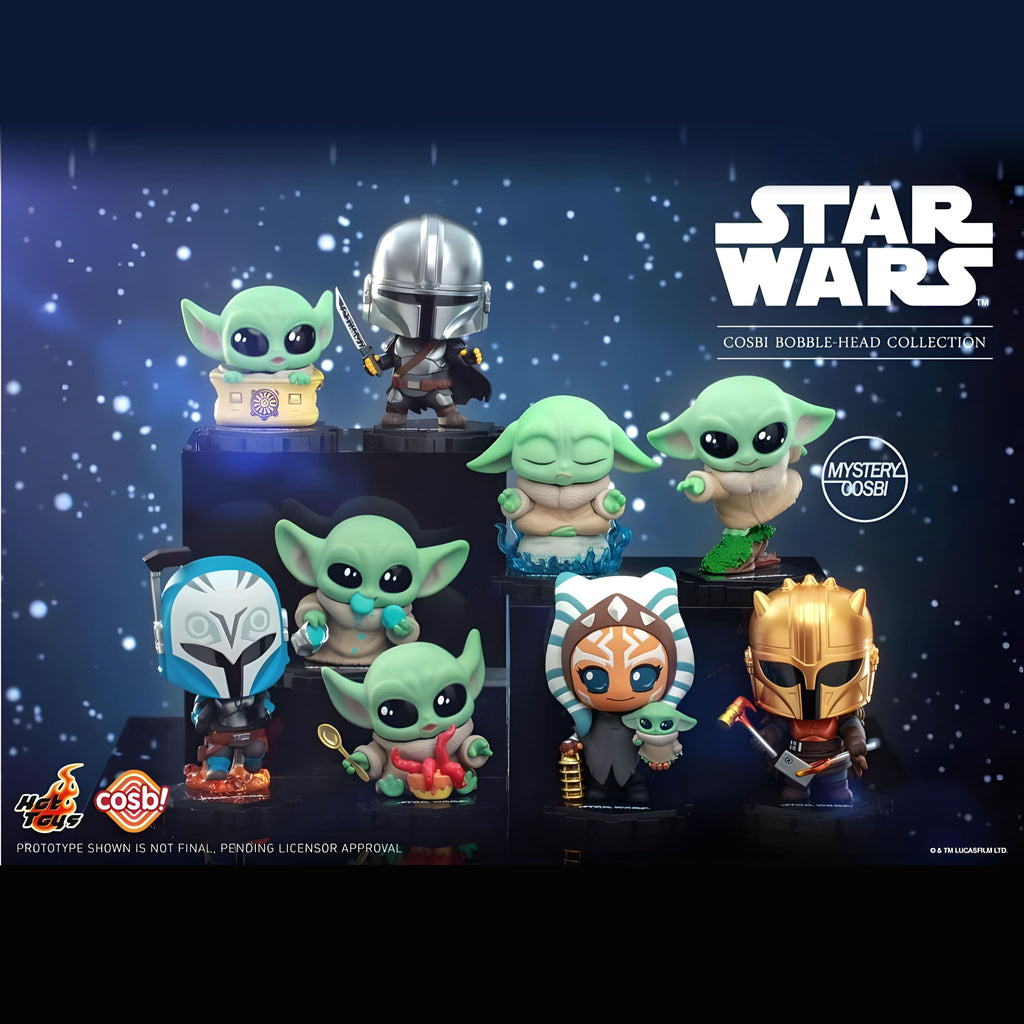 Blind Box Display (8 Stk.): Cosbi Minifiguren - The Mandalorian