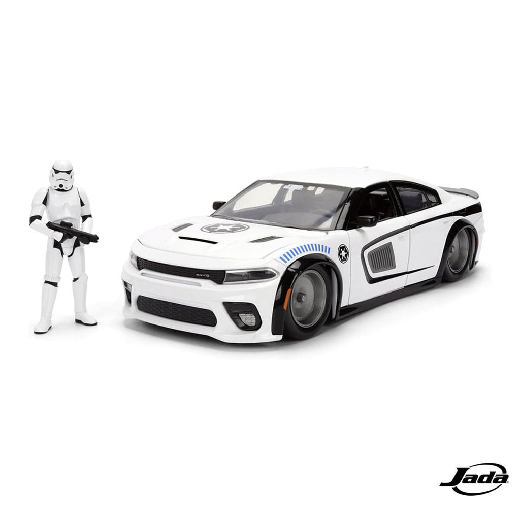 Diecast Modell Stormtrooper Dodge Charger SRT Hellcat - 1/24