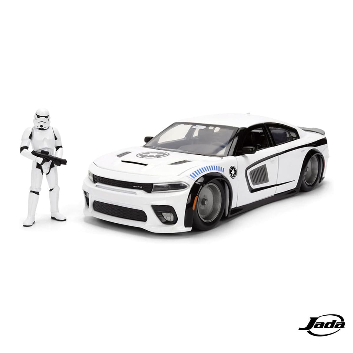 Diecast Modell Stormtrooper Dodge Charger SRT Hellcat - 1/24