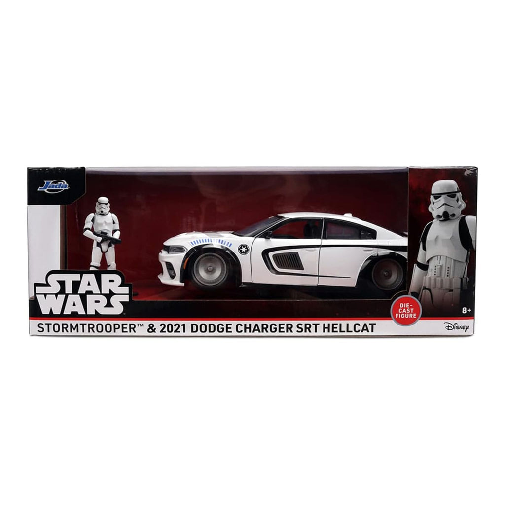 Diecast Modell Stormtrooper Dodge Charger SRT Hellcat - 1/24
