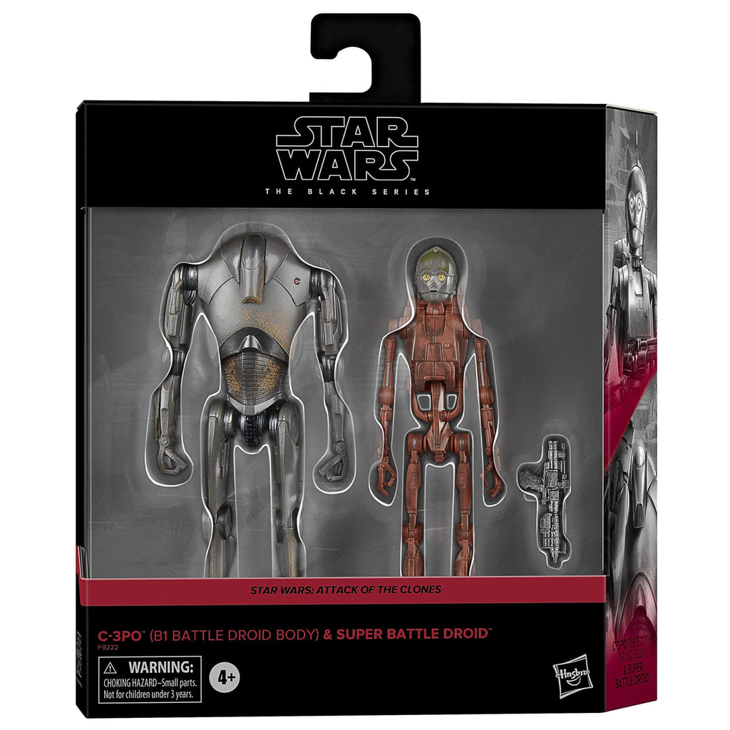 2er-Pack: C-3PO (B1 Battle Droid Body) & Super Battle Droid  - EP02