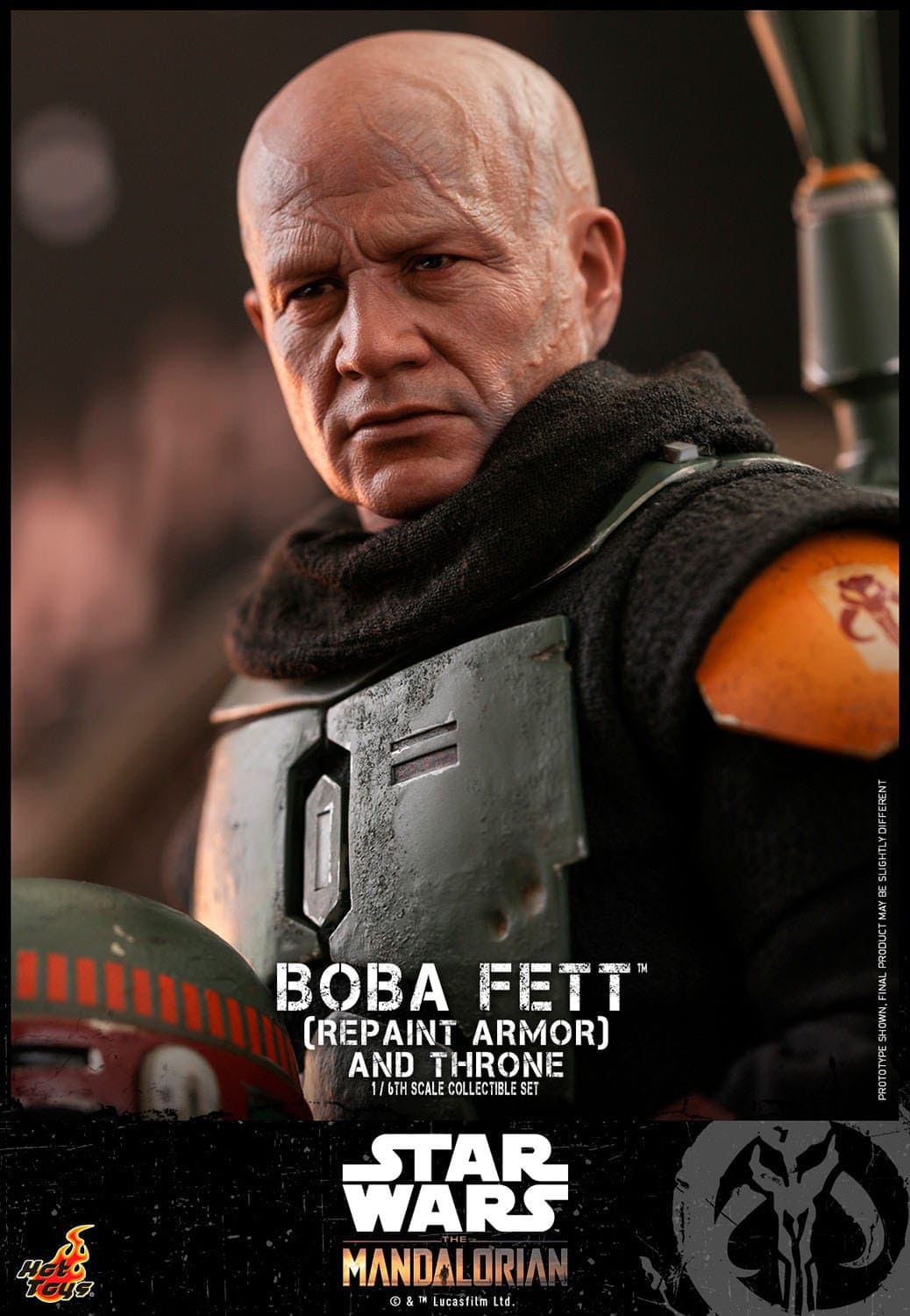 Boba Fett Repaint Armor and Throne (Special Edition) - The Mandalorian