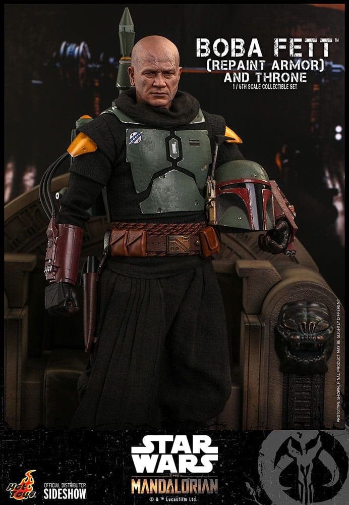 Boba Fett Repaint Armor and Throne (Special Edition) - The Mandalorian