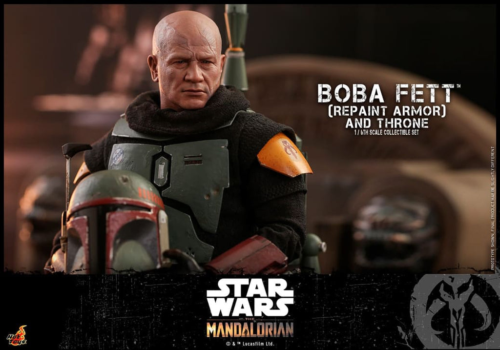Boba Fett Repaint Armor and Throne (Special Edition) - The Mandalorian