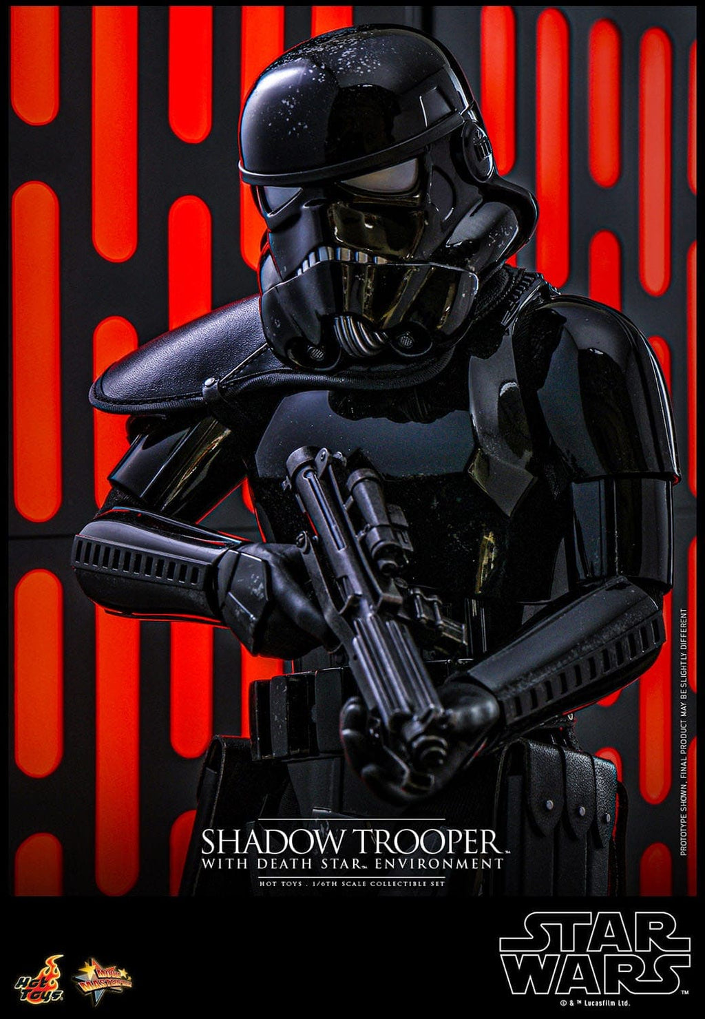 Shadow Trooper with Death Star Environment - Movie Masterpiece