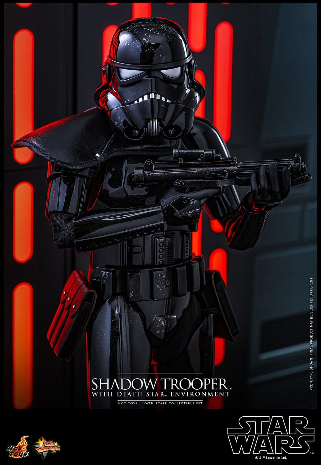 Shadow Trooper with Death Star Environment - Movie Masterpiece