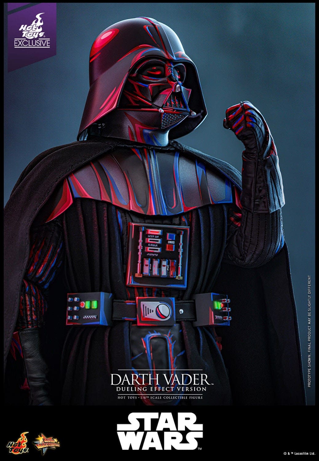 Darth Vader (Dueling Effect Version) - Movie Masterpiece - HT Exclusive