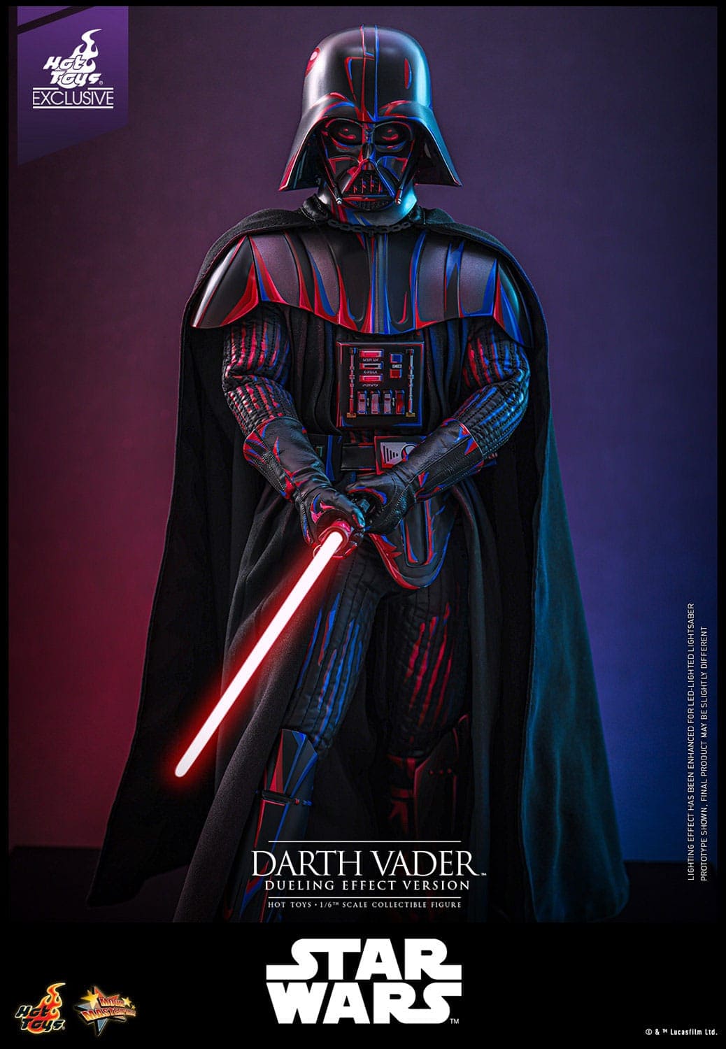 Darth Vader (Dueling Effect Version) - Movie Masterpiece - HT Exclusive