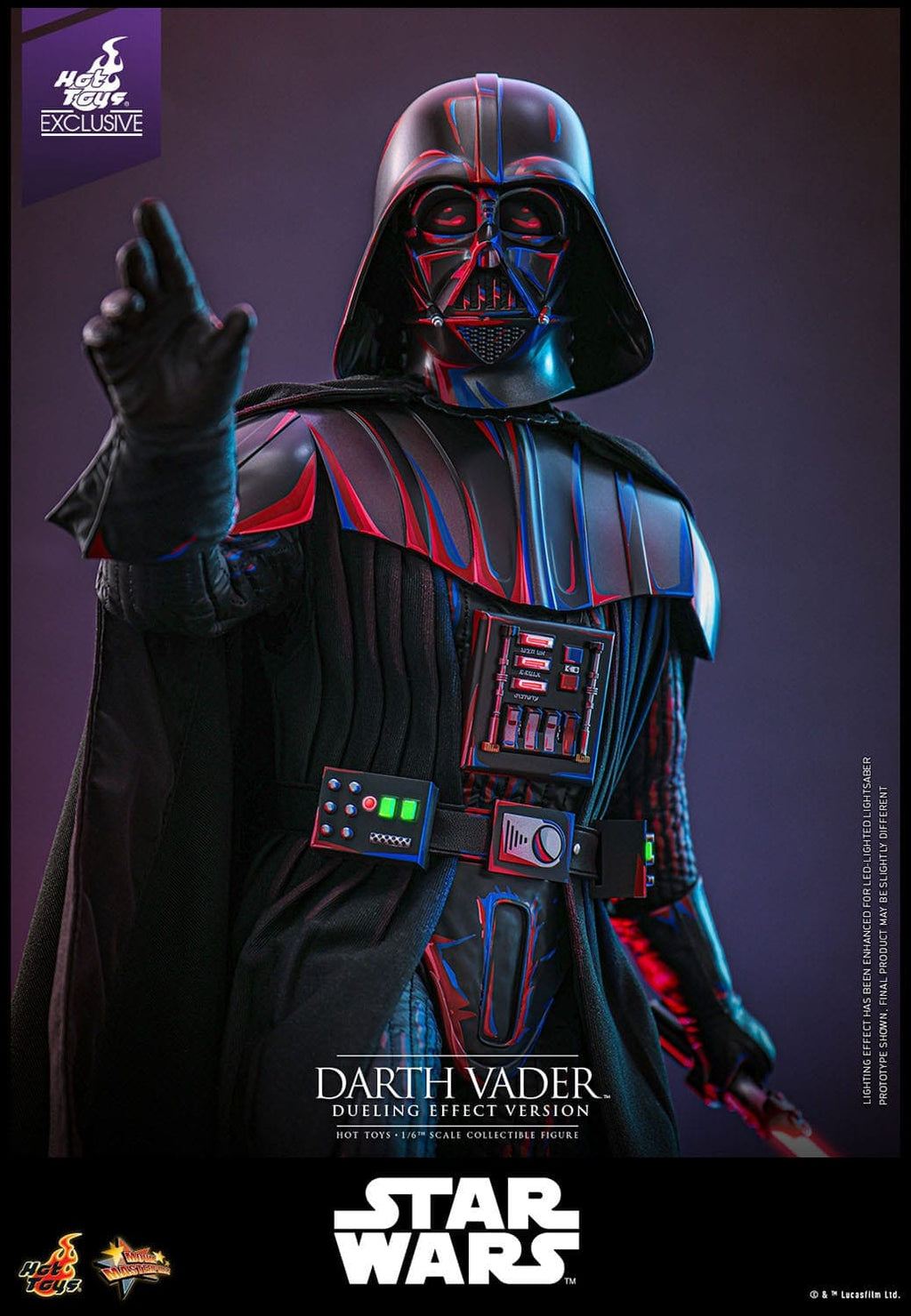 Darth Vader (Dueling Effect Version) - Movie Masterpiece - HT Exclusive