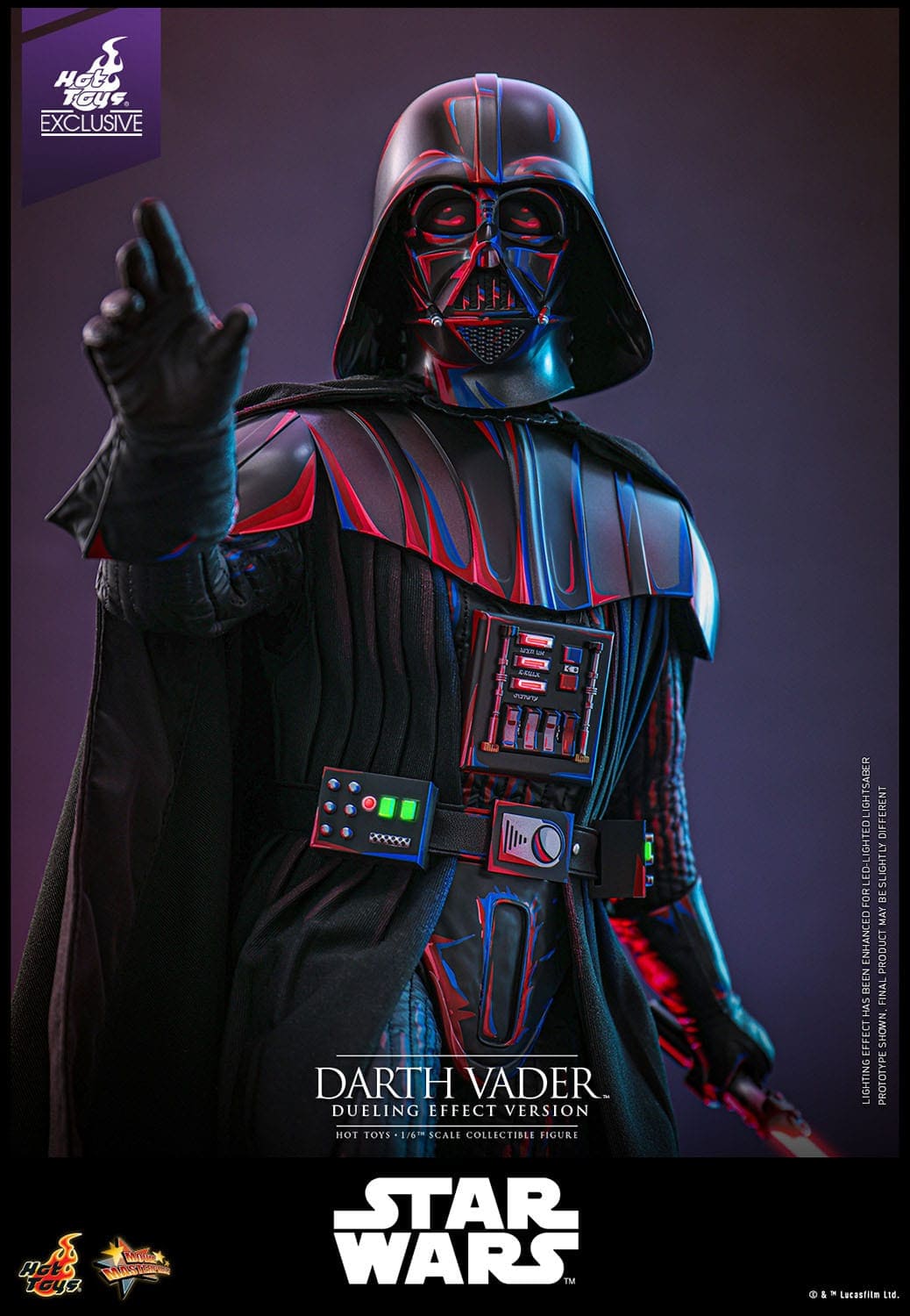 Darth Vader (Dueling Effect Version) - Movie Masterpiece - HT Exclusive