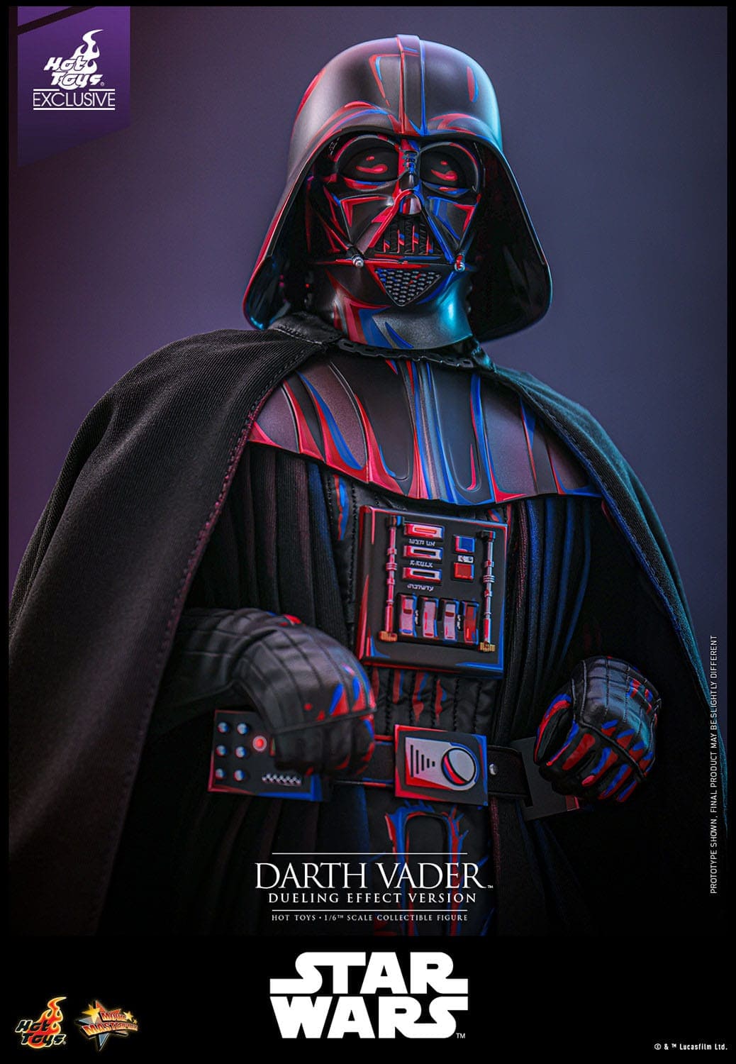 Darth Vader (Dueling Effect Version) - Movie Masterpiece - HT Exclusive