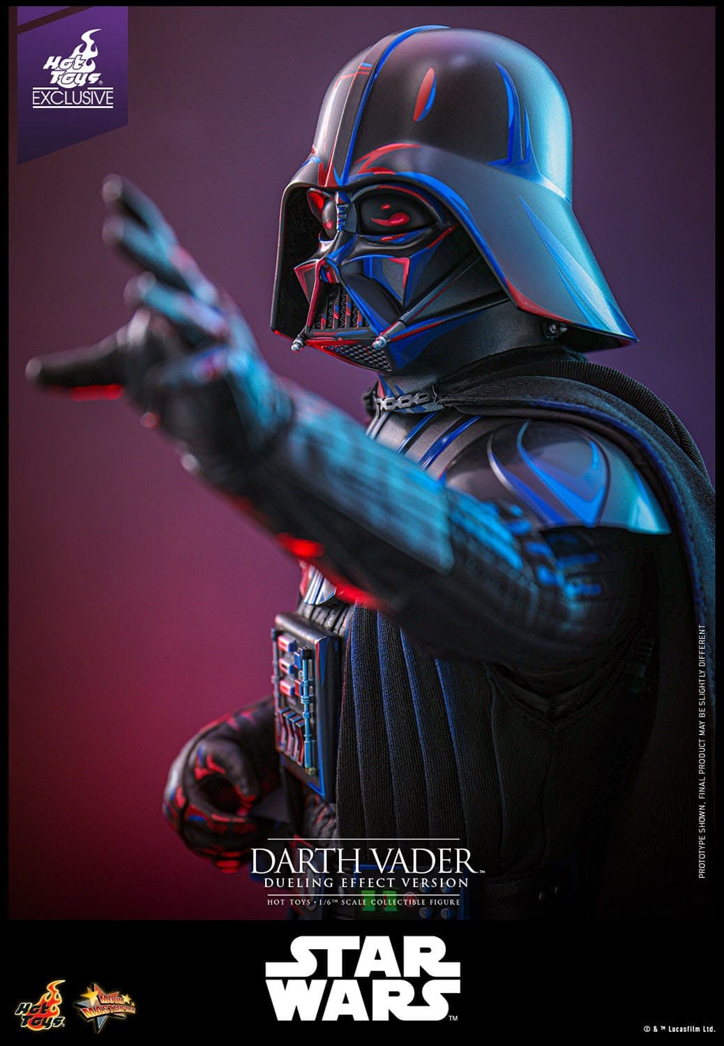 Darth Vader (Dueling Effect Version) - Movie Masterpiece - HT Exclusive
