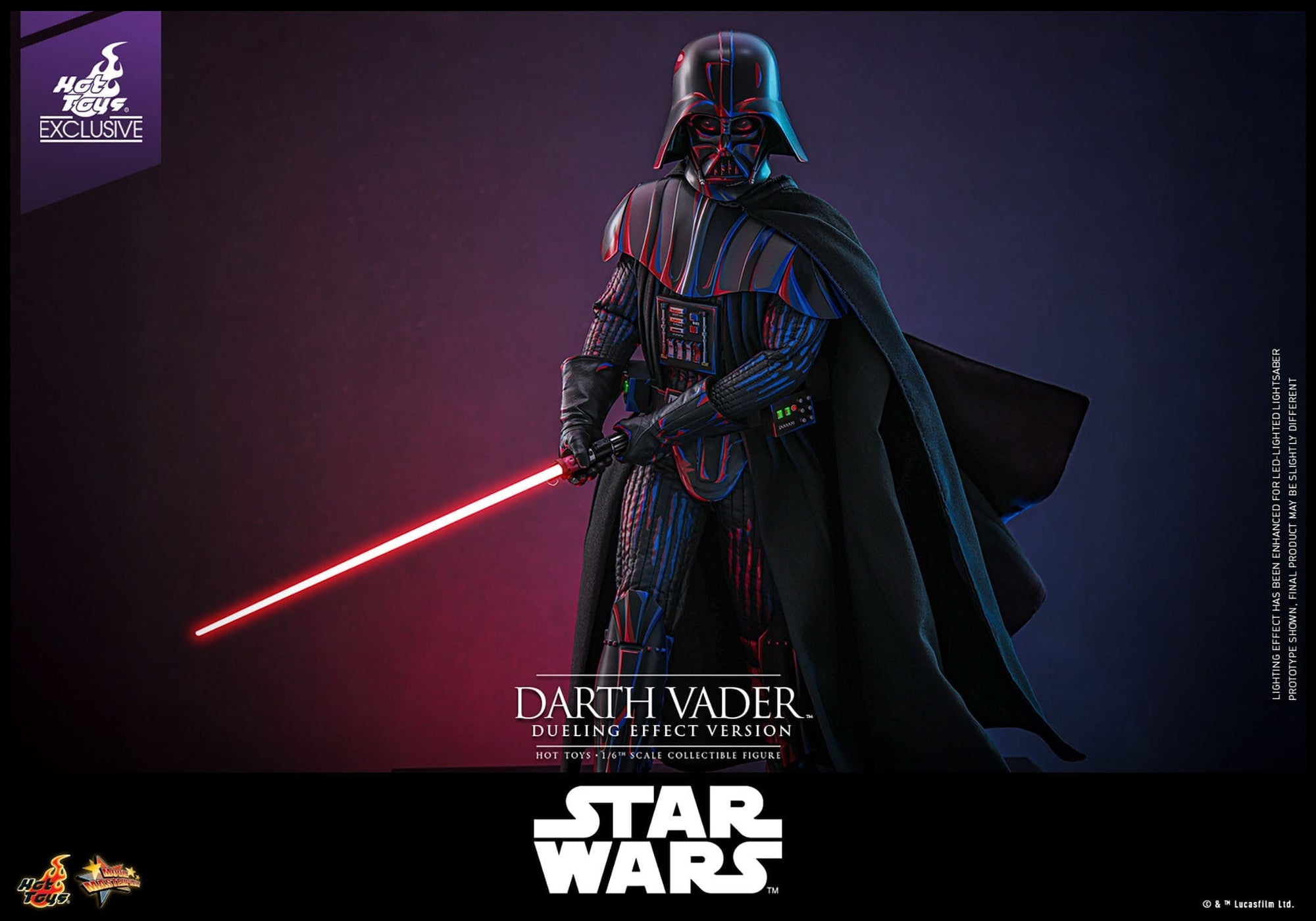 Darth Vader (Dueling Effect Version) - Movie Masterpiece - HT Exclusive