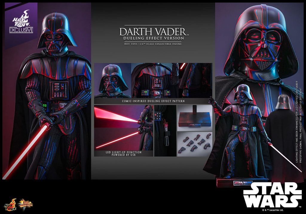 Darth Vader (Dueling Effect Version) - Movie Masterpiece - HT Exclusive