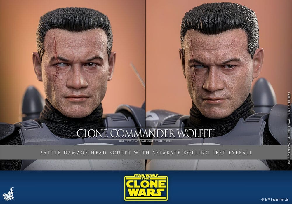 Clone Commander Wolffe - The Clone Wars