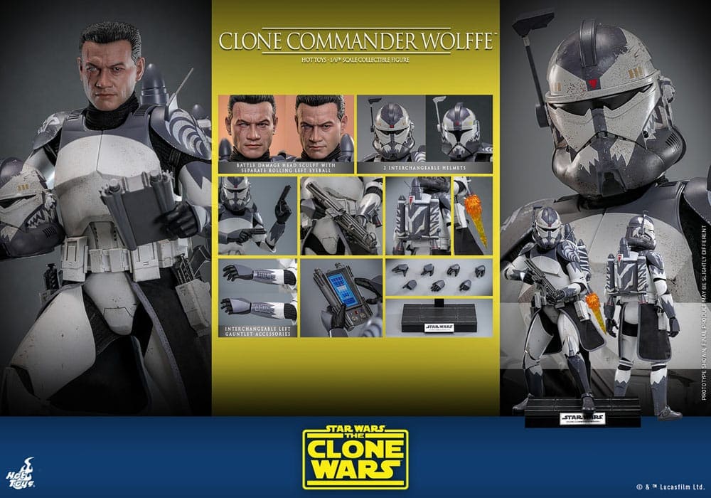 Clone Commander Wolffe - The Clone Wars