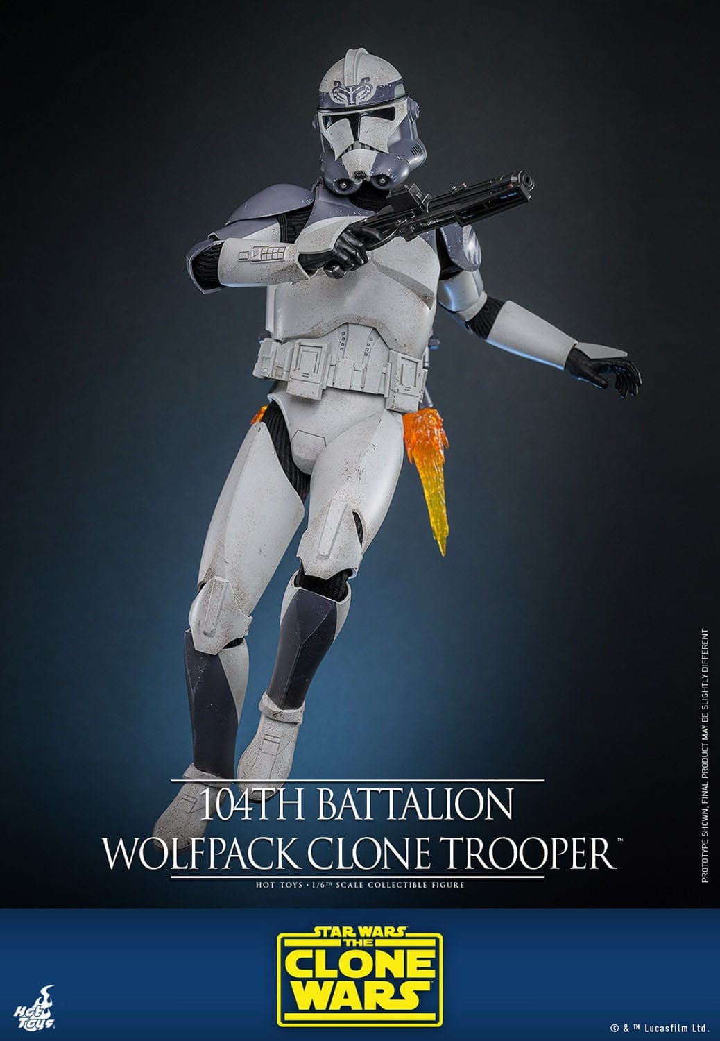 104th Battalion Wolfpack Clone Trooper - The Clone Wars