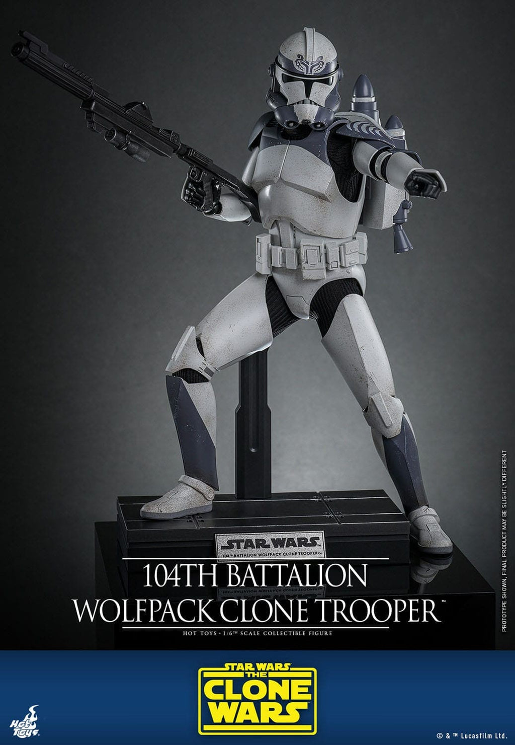 104th Battalion Wolfpack Clone Trooper - The Clone Wars