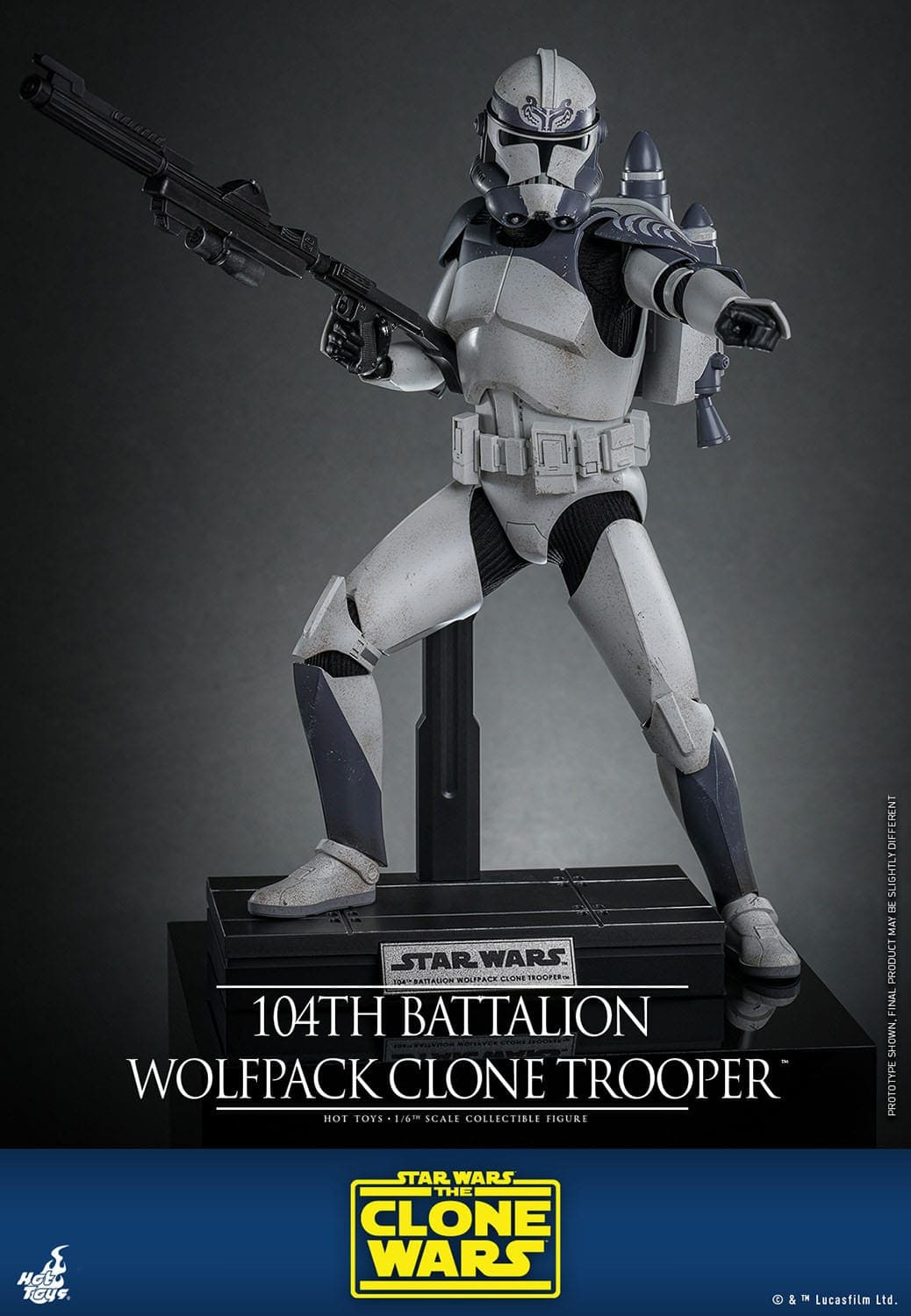 104th Battalion Wolfpack Clone Trooper - The Clone Wars