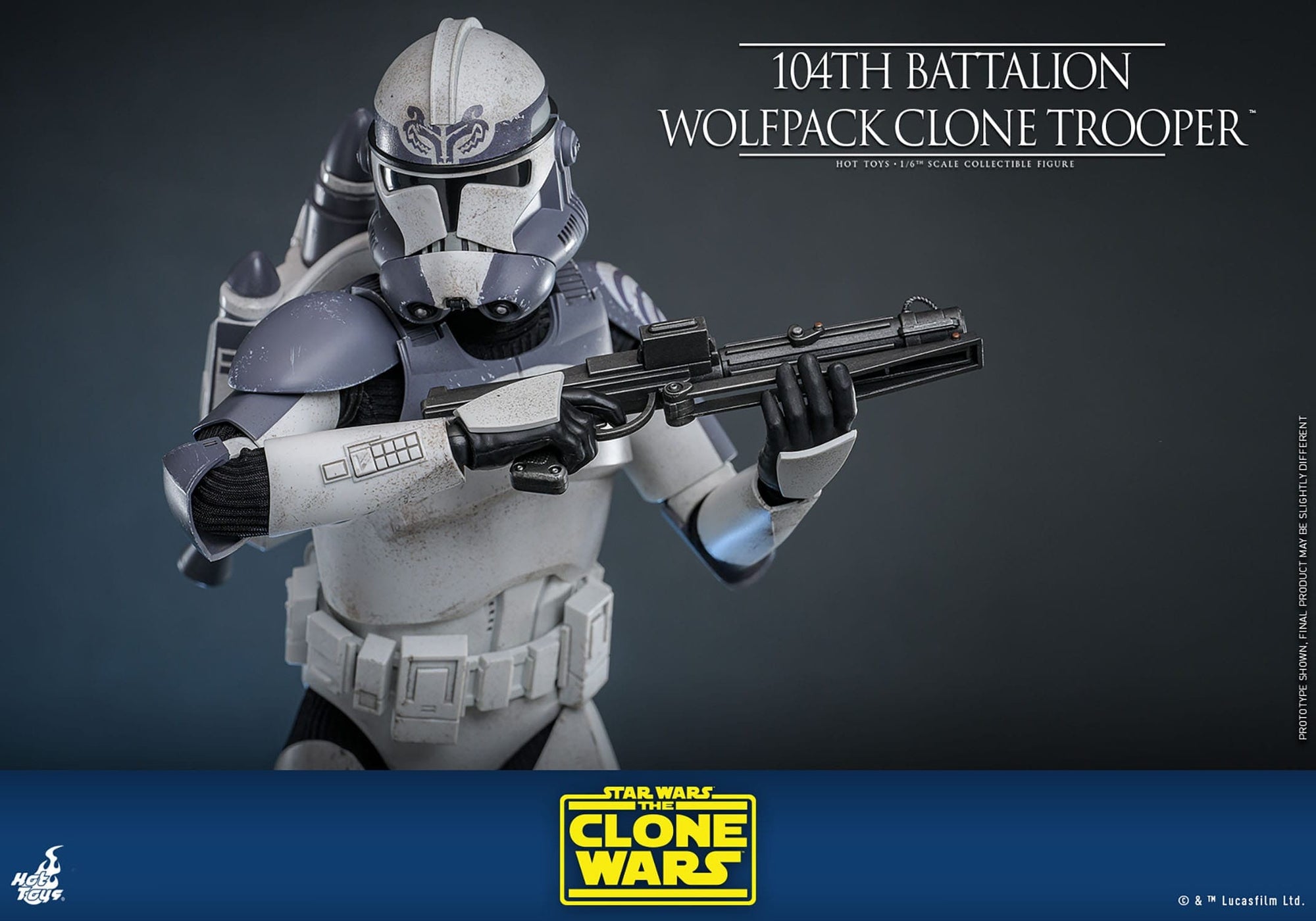 104th Battalion Wolfpack Clone Trooper - The Clone Wars