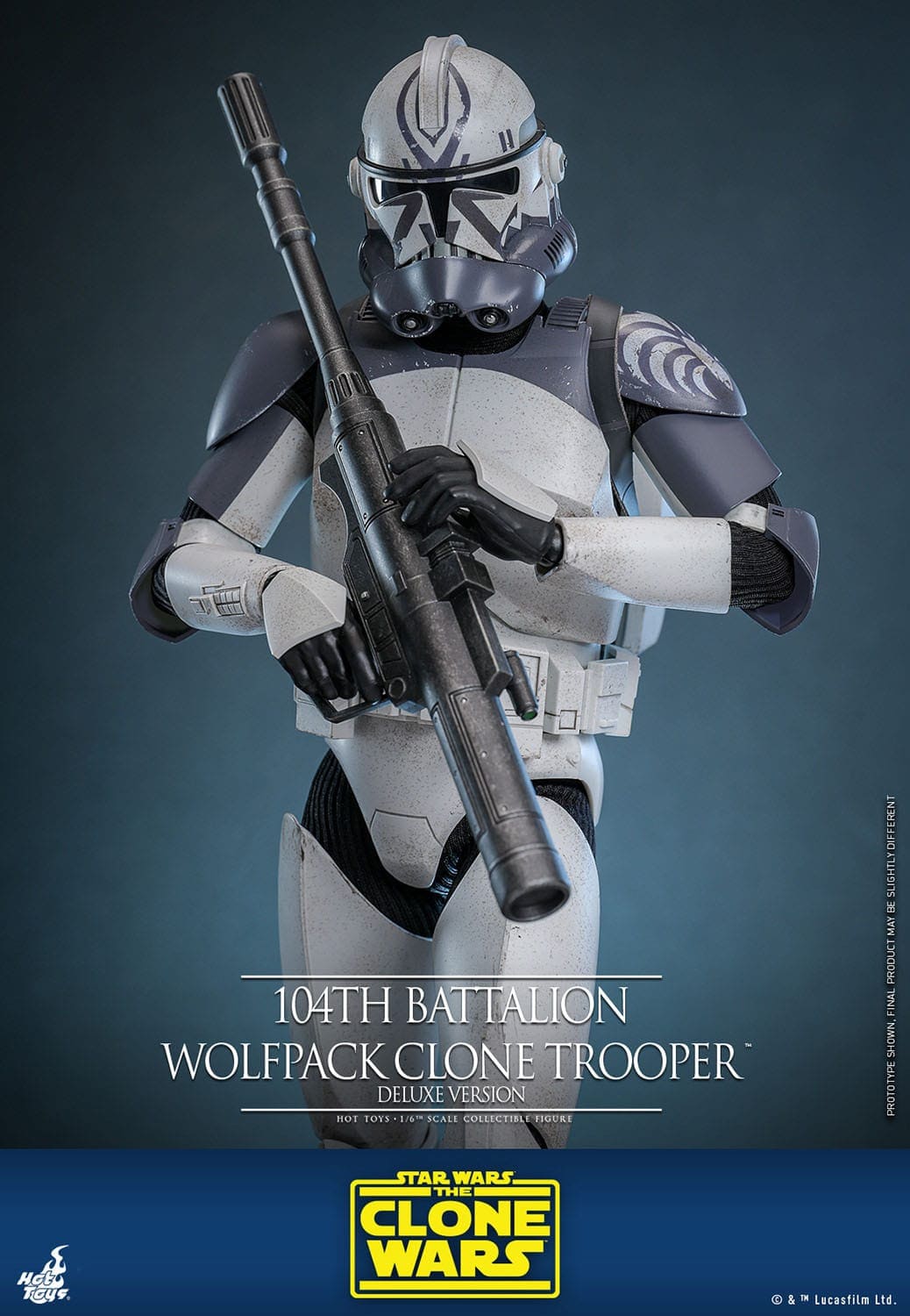 104th Battalion Wolfpack Clone Trooper (Deluxe Version) - The Clone Wars