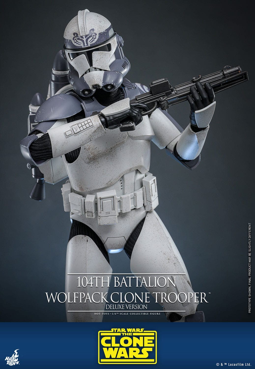104th Battalion Wolfpack Clone Trooper (Deluxe Version) - The Clone Wars