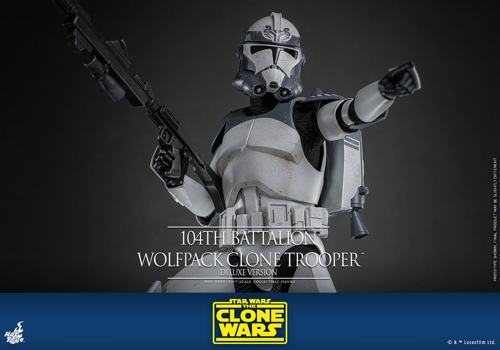 104th Battalion Wolfpack Clone Trooper (Deluxe Version) - The Clone Wars