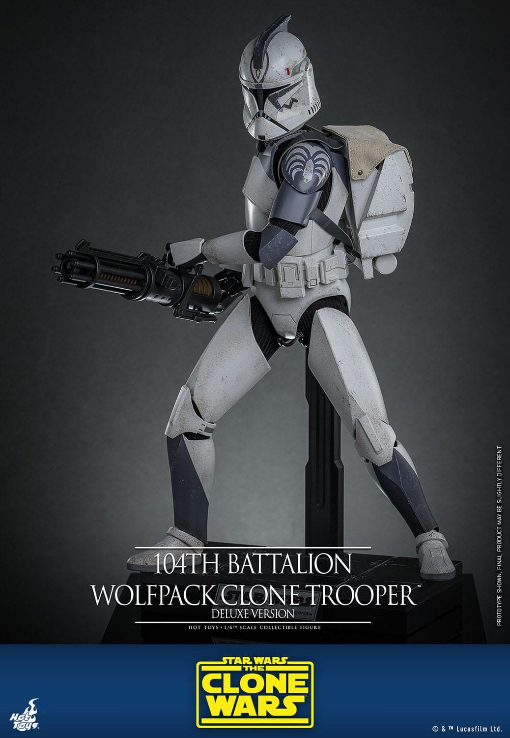 104th Battalion Wolfpack Clone Trooper (Deluxe Version) - The Clone Wars