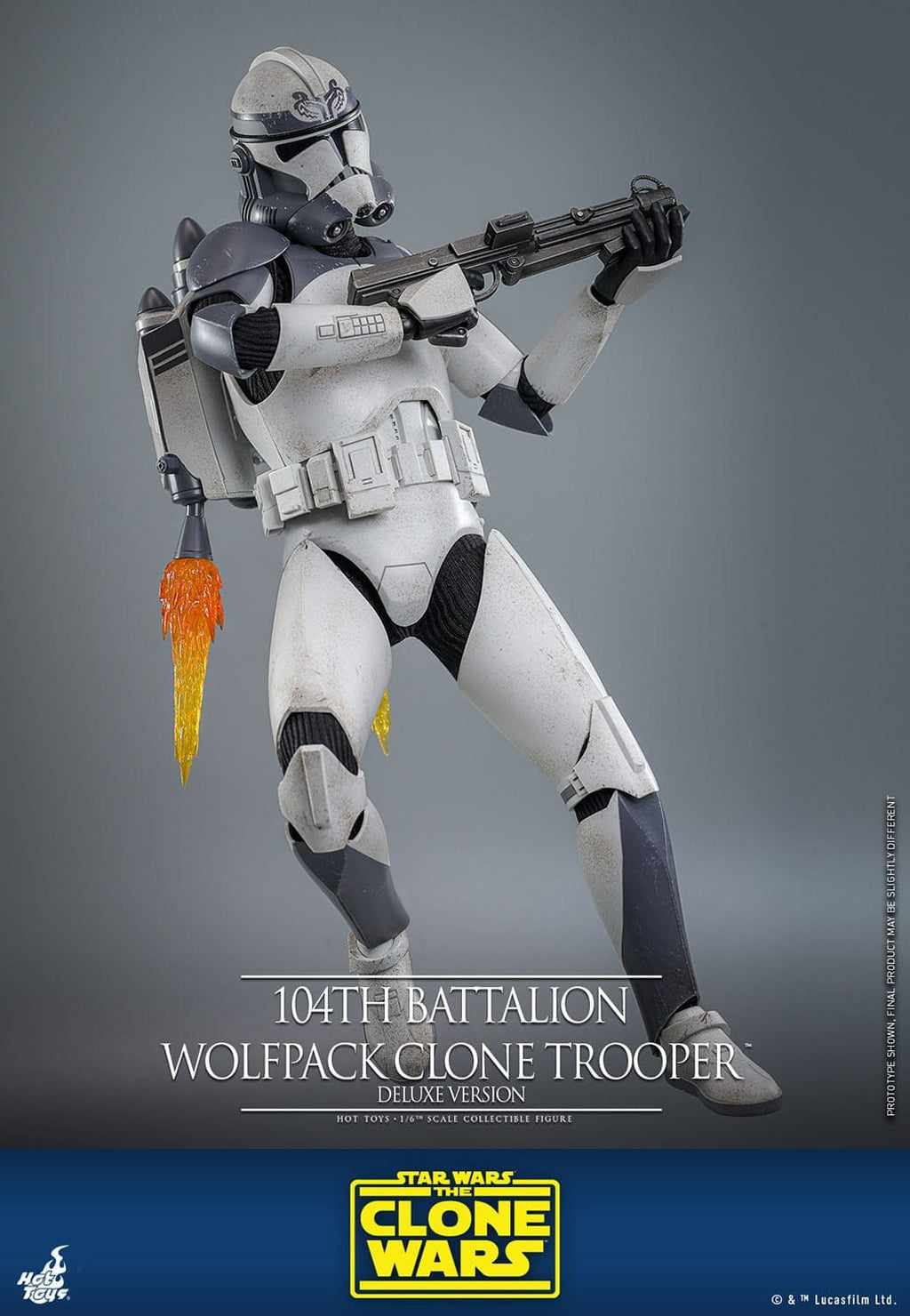 104th Battalion Wolfpack Clone Trooper (Deluxe Version) - The Clone Wars
