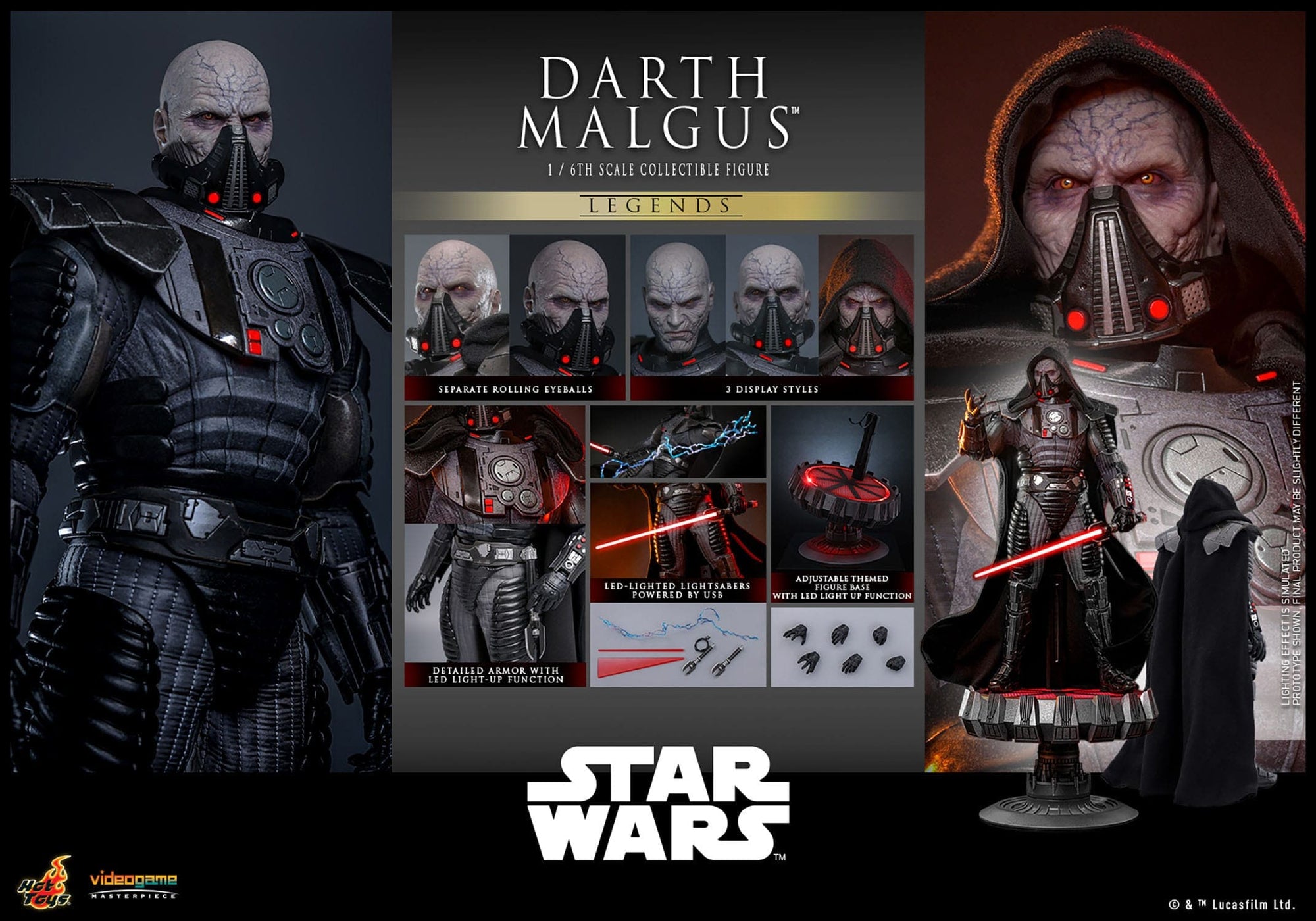 Darth Malgus - Star Wars Legends - Videogame Masterpiece