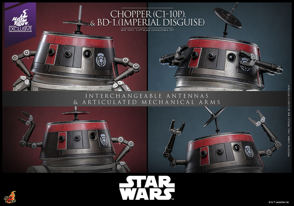 Chopper (C1-10P™) & BD-1™ (Imperial Disguise)