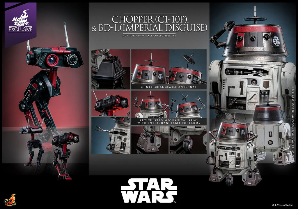 Chopper (C1-10P™) & BD-1™ (Imperial Disguise)
