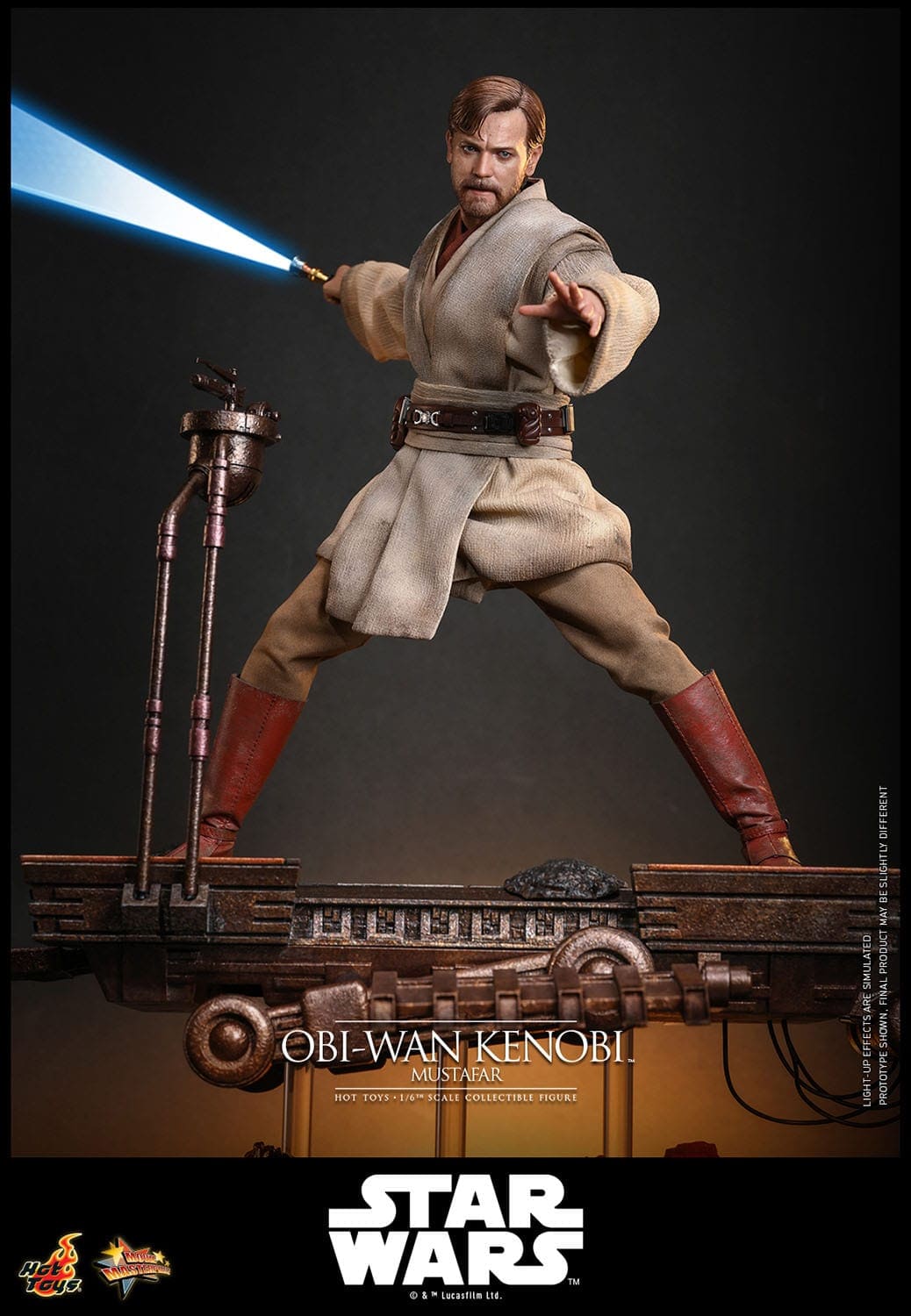 Obi-Wan Kenobi (Mustafar) - Episode III - Movie Masterpiece