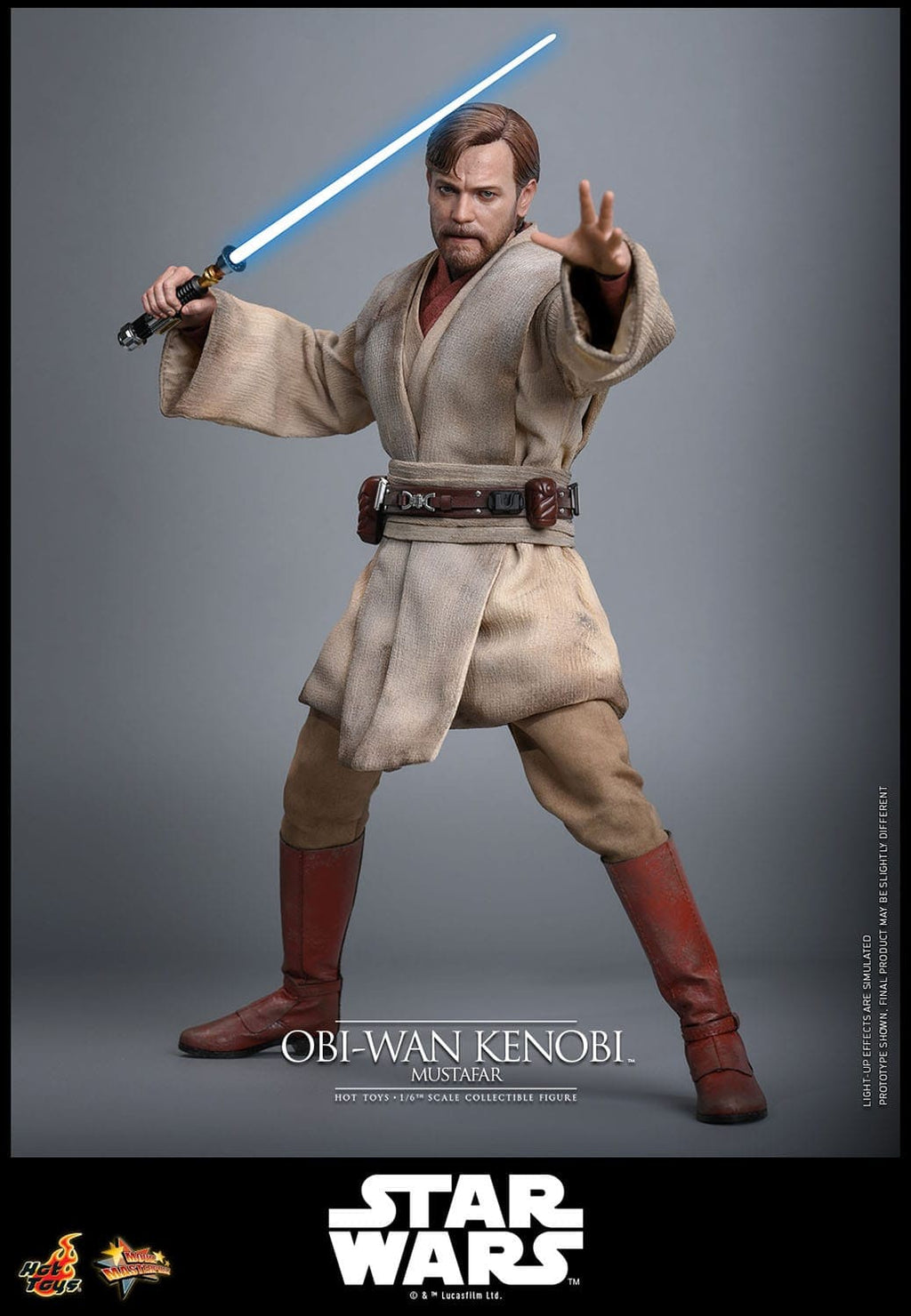 Obi-Wan Kenobi (Mustafar) - Episode III - Movie Masterpiece