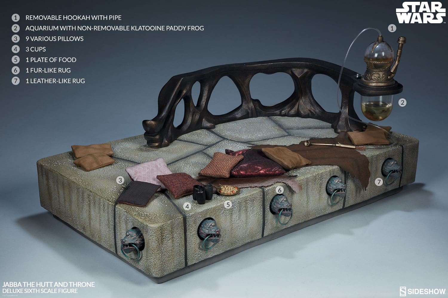 Jabba the Hutt & Thron Deluxe - Episode VI