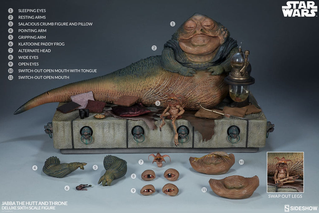 Jabba the Hutt & Thron Deluxe - Episode VI