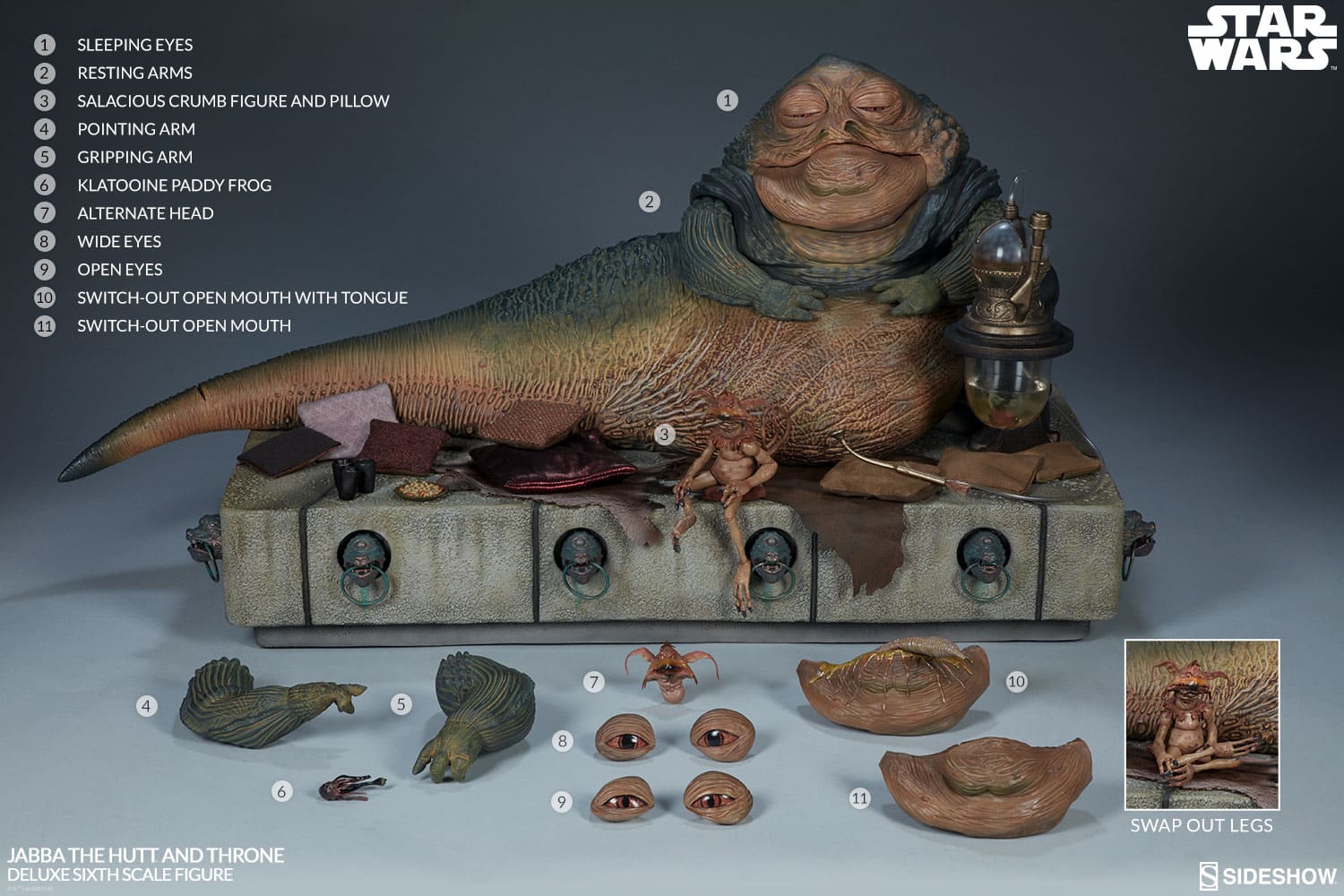 Jabba the Hutt & Thron Deluxe - Episode VI