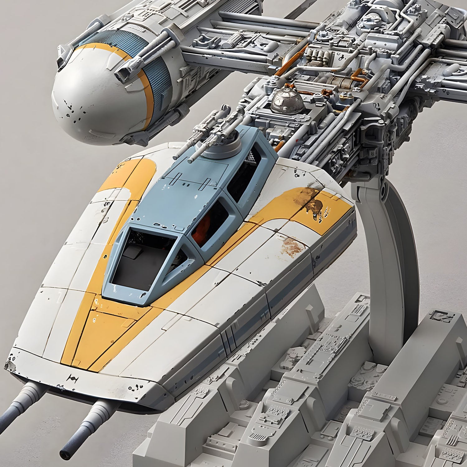 Modellbausatz Y-Wing Starfighter