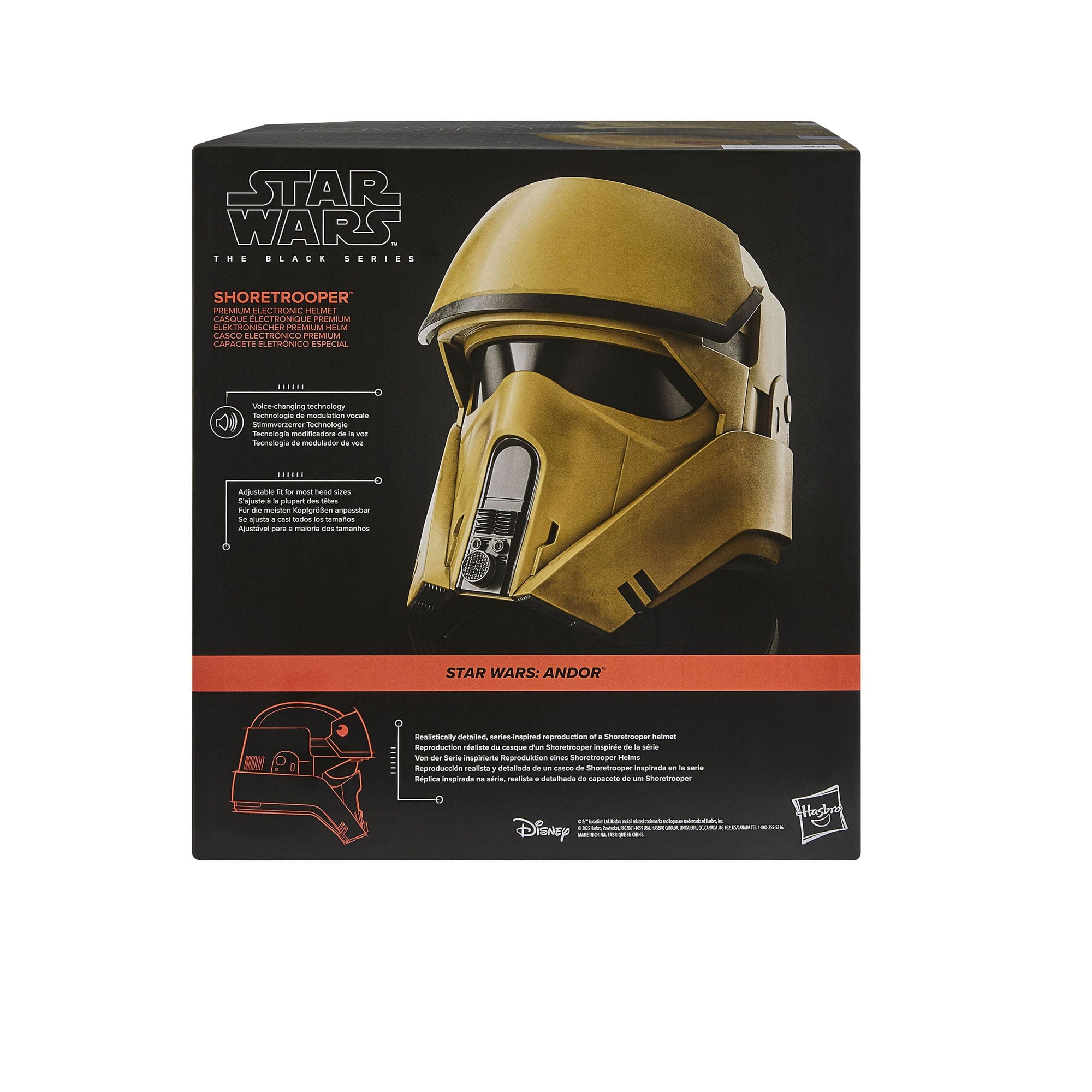Cosplay-Helm - Shoretrooper (elektronisch)