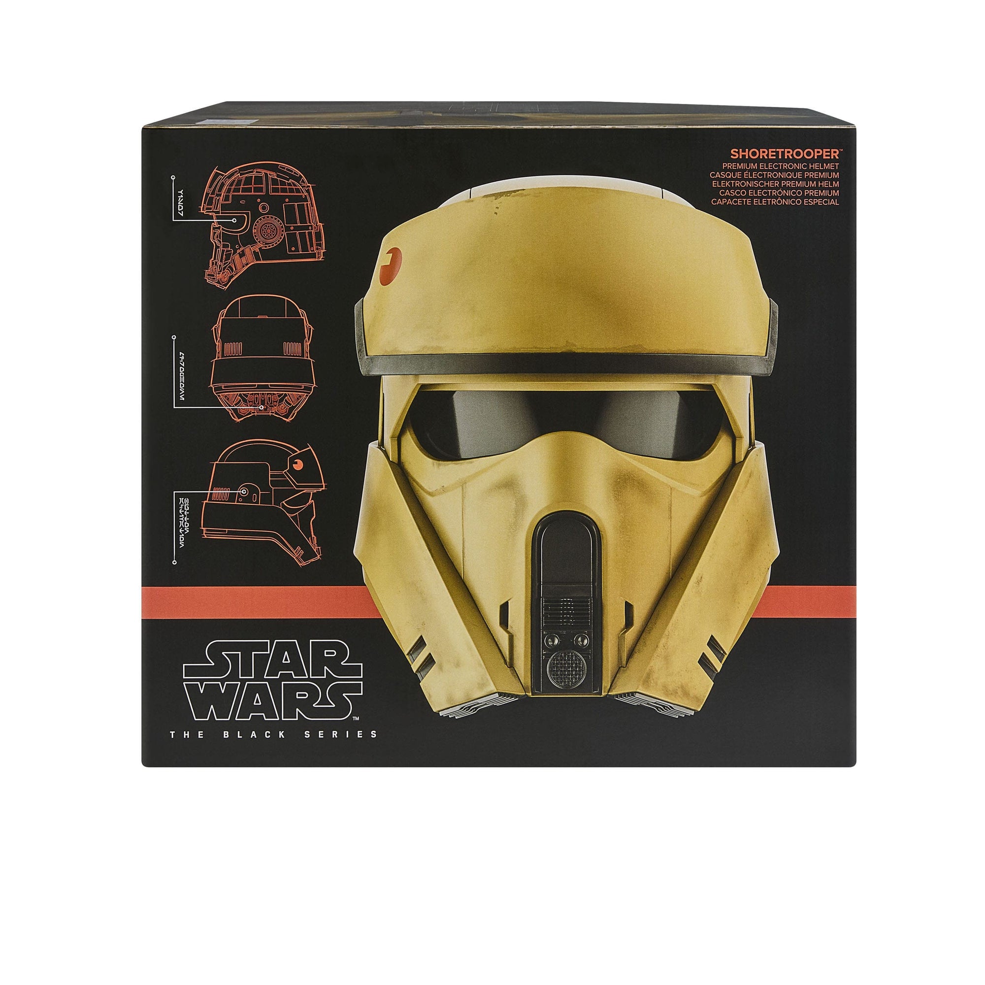 Cosplay-Helm - Shoretrooper (elektronisch)