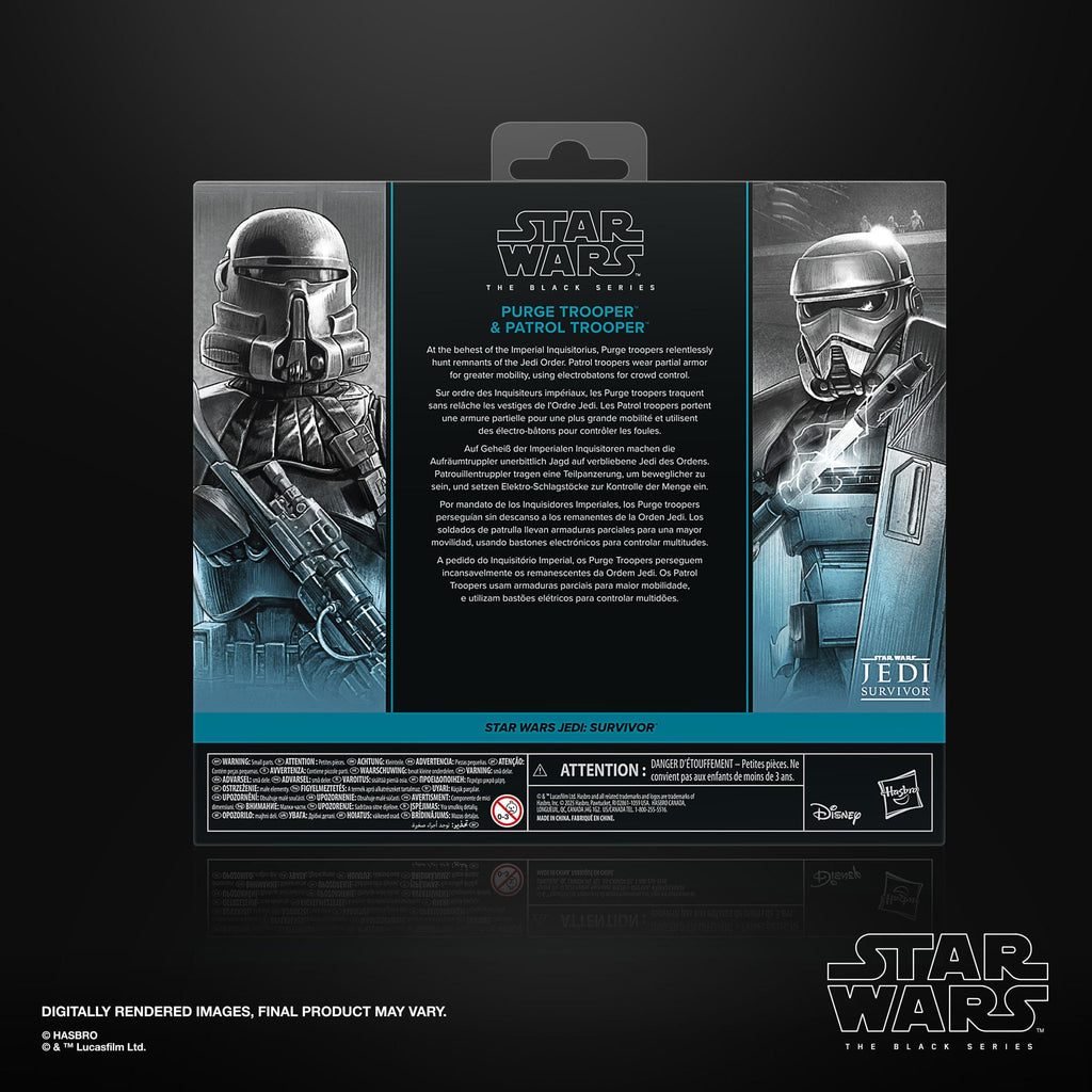 2er-Pack: Purge Trooper & Patrol Trooper - Jedi Survivor