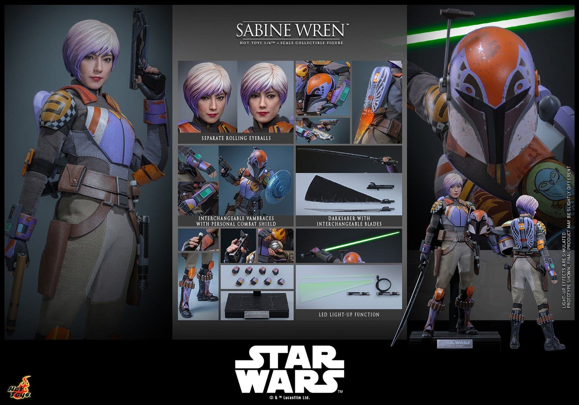 Sabine Wren - 1/6 - Rebels
