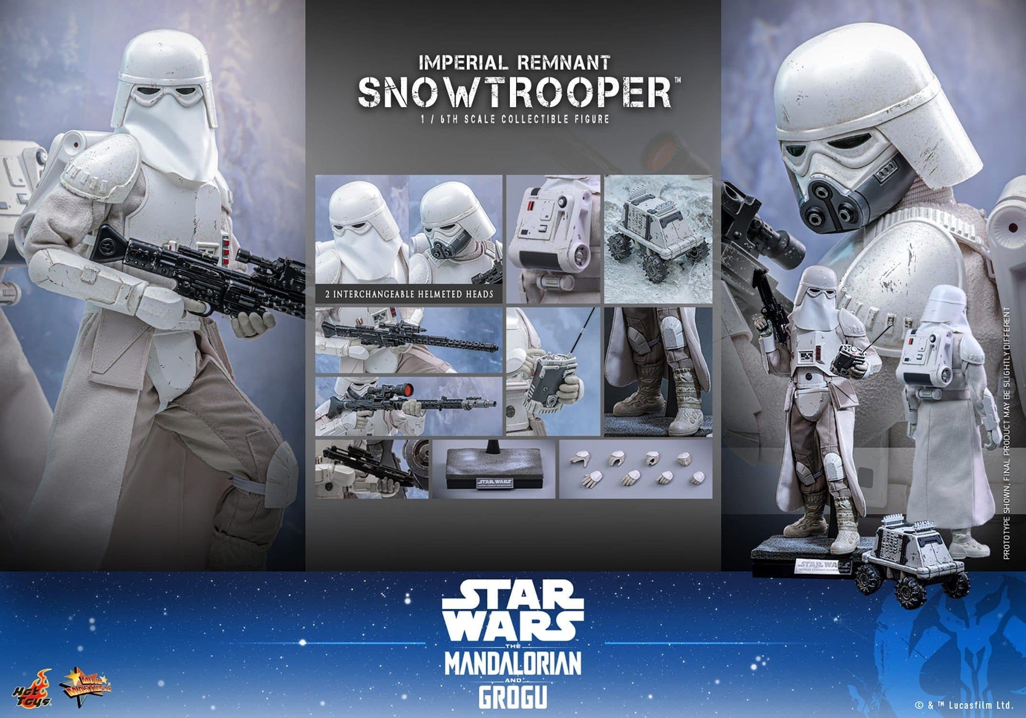 Imperial Remnant Snowtrooper - 1/6 - The Mandalorian & Grogu