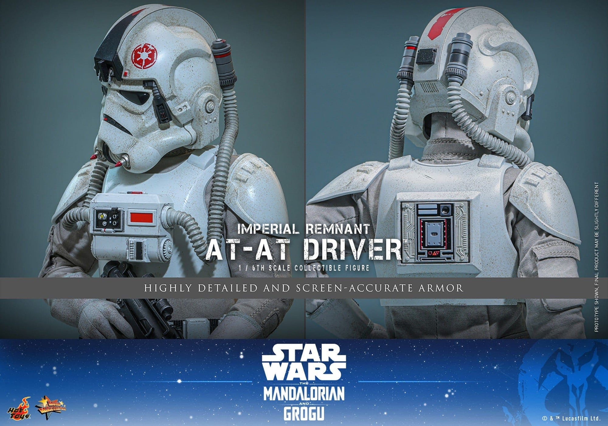 Imperial Remnant AT-AT Driver - 1/6 - The Mandalorian & Grogu