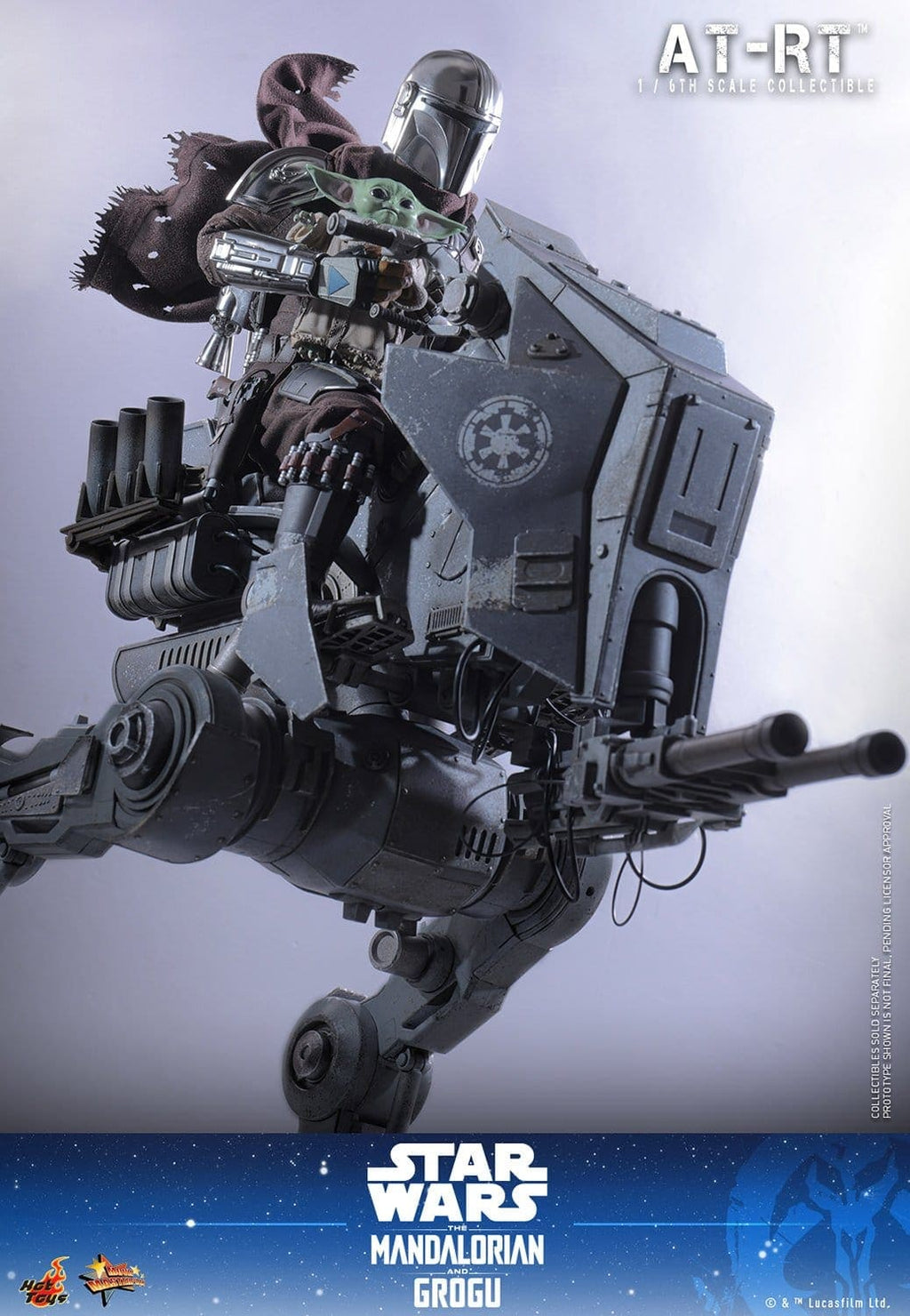 Set: Imperial Remnant AT-RT Driver & AT-RT - 1/6 - The Mandalorian & Grogu