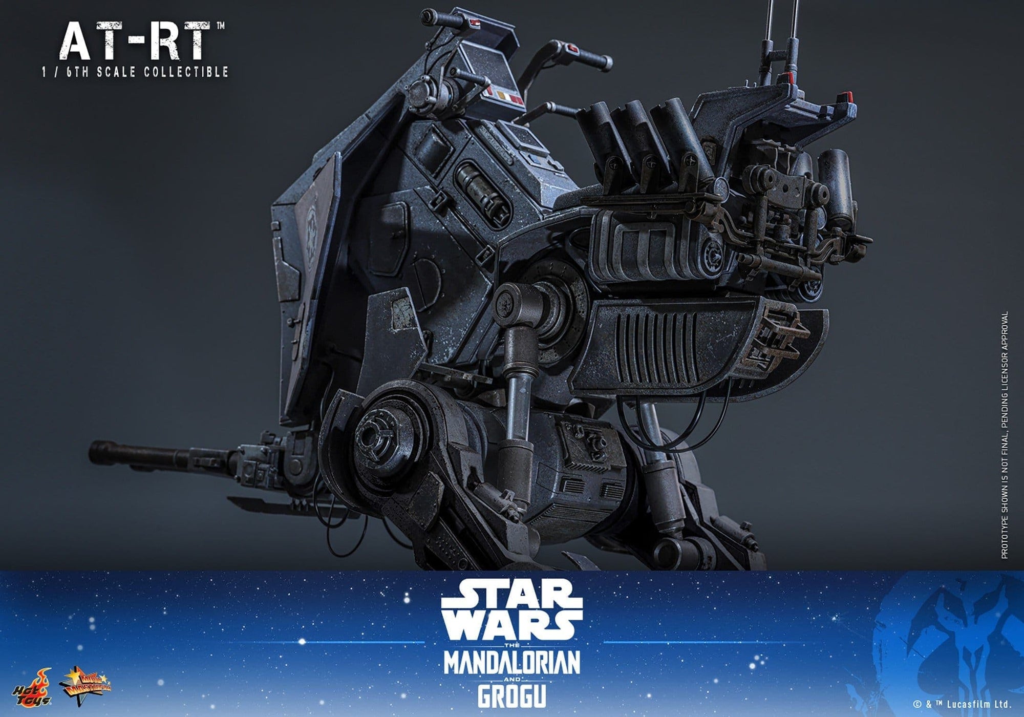 Set: Imperial Remnant AT-RT Driver & AT-RT - 1/6 - The Mandalorian & Grogu