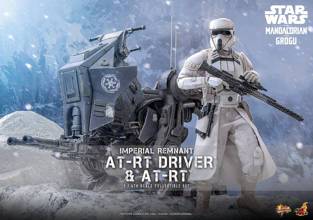 Set: Imperial Remnant AT-RT Driver & AT-RT - 1/6 - The Mandalorian & Grogu