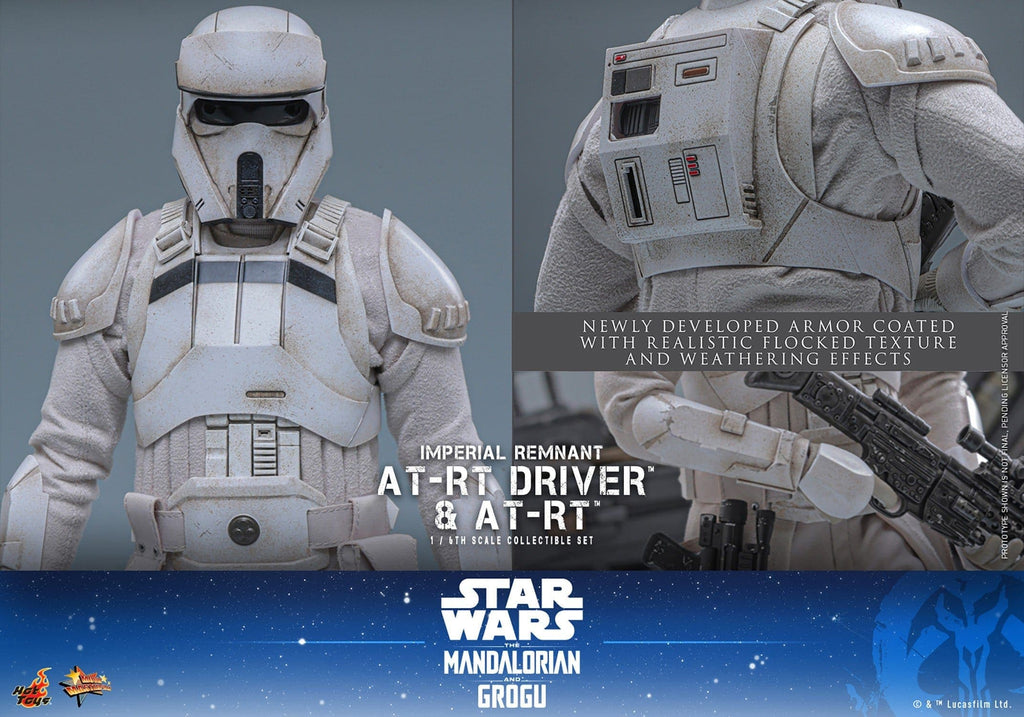 Set: Imperial Remnant AT-RT Driver & AT-RT - 1/6 - The Mandalorian & Grogu